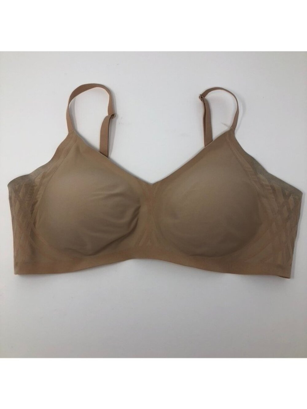 Honeylove Silhouette Bra Size XL Nude